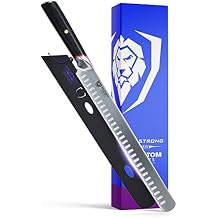 Dalstrong Slicing & Carving Knife - 12 inch Slicer - Phantom Series - Japanese High-Carbon AUS8 Steel - Pakkawood Handle - Kitchen Knife - Brisket Knife - Sheath Included