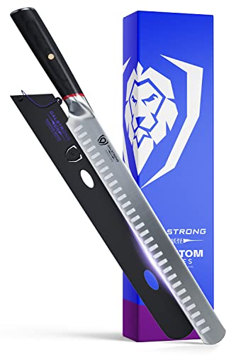 Dalstrong Slicing & Carving Knife - 12 inch Slicer - Phantom Series - Japanese High-Carbon AUS8 Steel - Pakkawood Handle - Kitchen Knife - Brisket Knife - Sheath Included