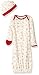 Burt's Bees Baby - Gown with Cap Set, 100% Organic Cotton