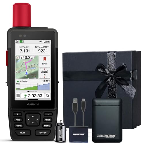 Garmin GPSMAP H1i Plus Premium GPS Handheld Navigator with inReach to Share Texts