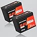 Edlbaegy 12V 100Ah Lithium Battery BCI Group 24 LiFePO4 Battery Built-in 100A BMS 15000 Deep Cycles Batteries for RV, Marine, Home Energy Storage