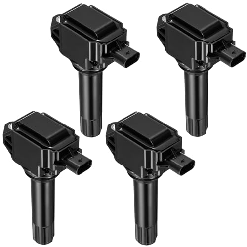 Image of 4-Pack UF724 Ignition Coils Compatible with Subaru Forester Impreza BRZ Legacy Outback XV Crosstrek 2013-2014, Compatible with Scion FR-S, 2.0L 2.5L H4- Replaces 49131 C974