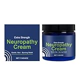 NHPY Crema de de neuropatía,crema de masaje muscular natural,Contiene árnica,lavanda y vitamina B6.