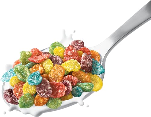Fruity PEBBLES Breakfast Cereal for Kids, Gluten Free, Made with Sweetened Puffed Rice, 11 oz