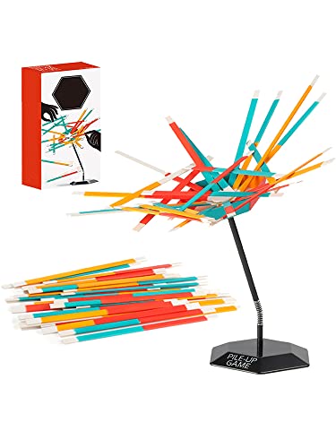 Yyiingkku スティック スタック ゲーム 多色 36個セット デスク バランシング おもちゃ 子供用 知育玩具 集中力 手先感覚 テーブルゲーム パーティゲーム贈り物