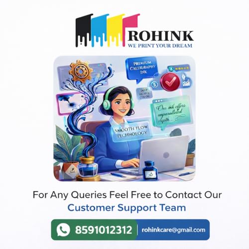 Image of ROHINK Premium Dye Ink Bottles for Brother Printers, T220, T300, T310, T420, T500, T520, T820, T920, T510, T910, T710, T4500W, T800W, T710W - Printer (C /M /Y - 50ml x 3)(Black x 100ml)