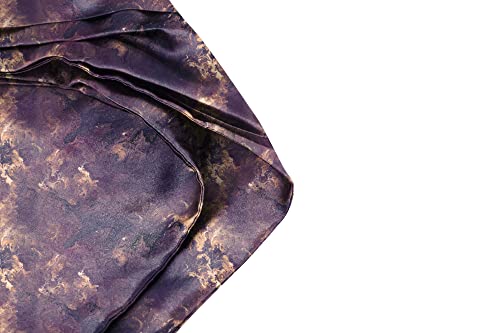 Image of BLACKSMITH Jacquard Microfiber Neckwear Ascot and Matching Pocket Square Set for Men