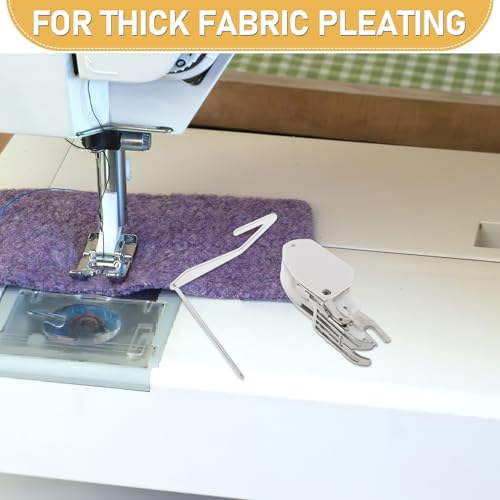 Prensatela para máquina de coser con rodillo y barra guía miniatura 3