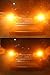 HRYSPN BA15S 1156 Amber yellow led bulb, 5W AC/DC12V 1141 Single Contact Base, 35W halogen bulb replacement, for Car Back Up Lights, Tail Lamp, Turn Signal Lights (Pack of 4)