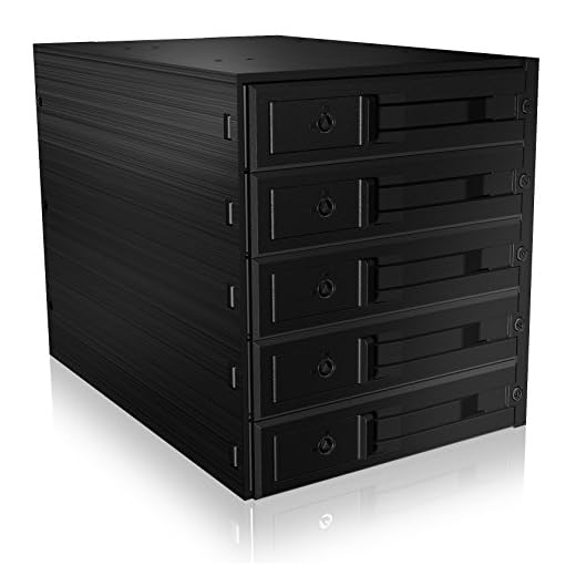 Icybox IB-565SSK Bakplan för 5 x 3,5-tums SATA/SAS/HDD