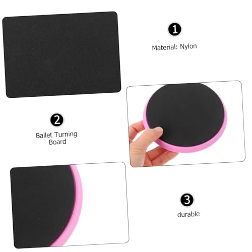 HOODANCOS Professional Ballet Dance Turn Board for Balance Training and Pirouette Practice, Nylon Material with Friction-reducing Surface, Suitable for Yoga and Daily Exercise, for Ballet - Image 3