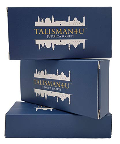 Aluminum Jewish Mezuzah Case With Scroll 3D Metal Painted Gray Stripes Classic Israel Judaica Door Mezuza 5" #TOP6