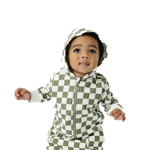 Copper Pearl Zip Up Hoodie for Babies and Toddlers