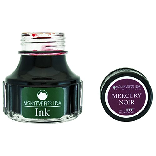 MONTEVERDE Bottle Ink, 90ml, Mercury-Noir (G308MN) by Monteverde - Image 2