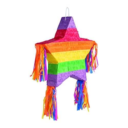 RAINBOW STAR PINATA - Party Decor - 1 Piece