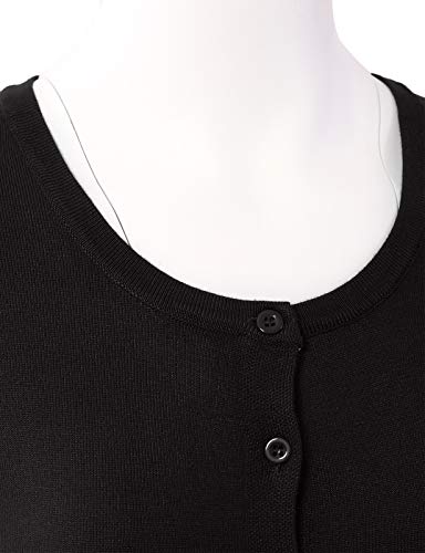 Image of Allsense Women's Long-Sleeve Crewneck Cardigan | Classic Button Down Sweater, Soft Fine Knit, Lightweight
