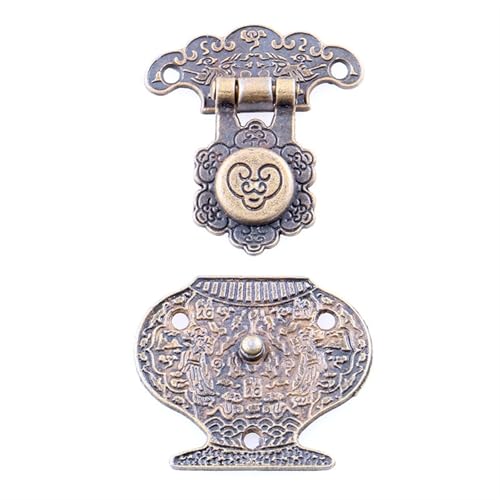 Loquet en bronze pour boîte à bijoux en bois afin de restaurer vos meubles anciens - 3