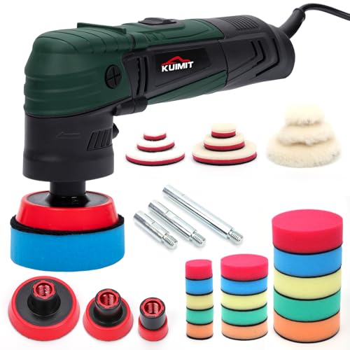 Polisseuse rotative 780W avec kit d'accessoires 27 pièces pour auto