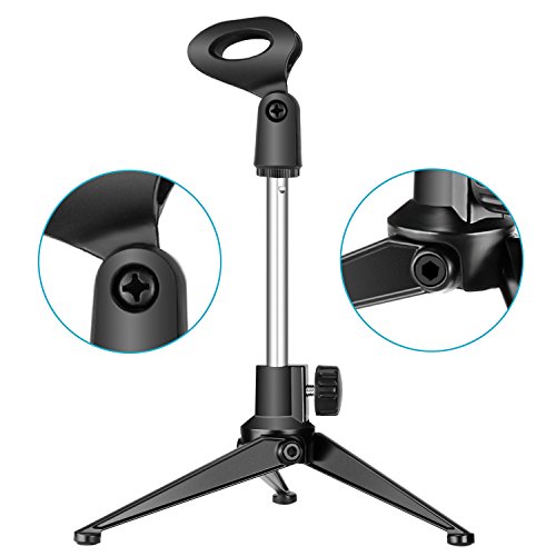 Neewer Stand di Microfono Universale da Tavolo con...