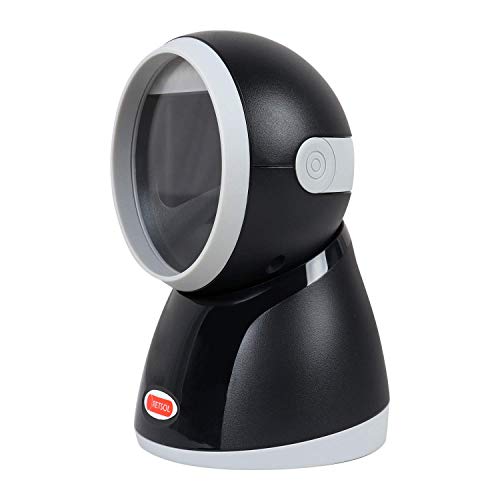 Image of RETSOL PD-3000+ Omni Directional 1D /2D Presentation Barcode Scanner BIS Approved USB Optical Laser High Speed Wired Reader for Warehouse Supermarket POS System (1 Pc) (PD-3000)
