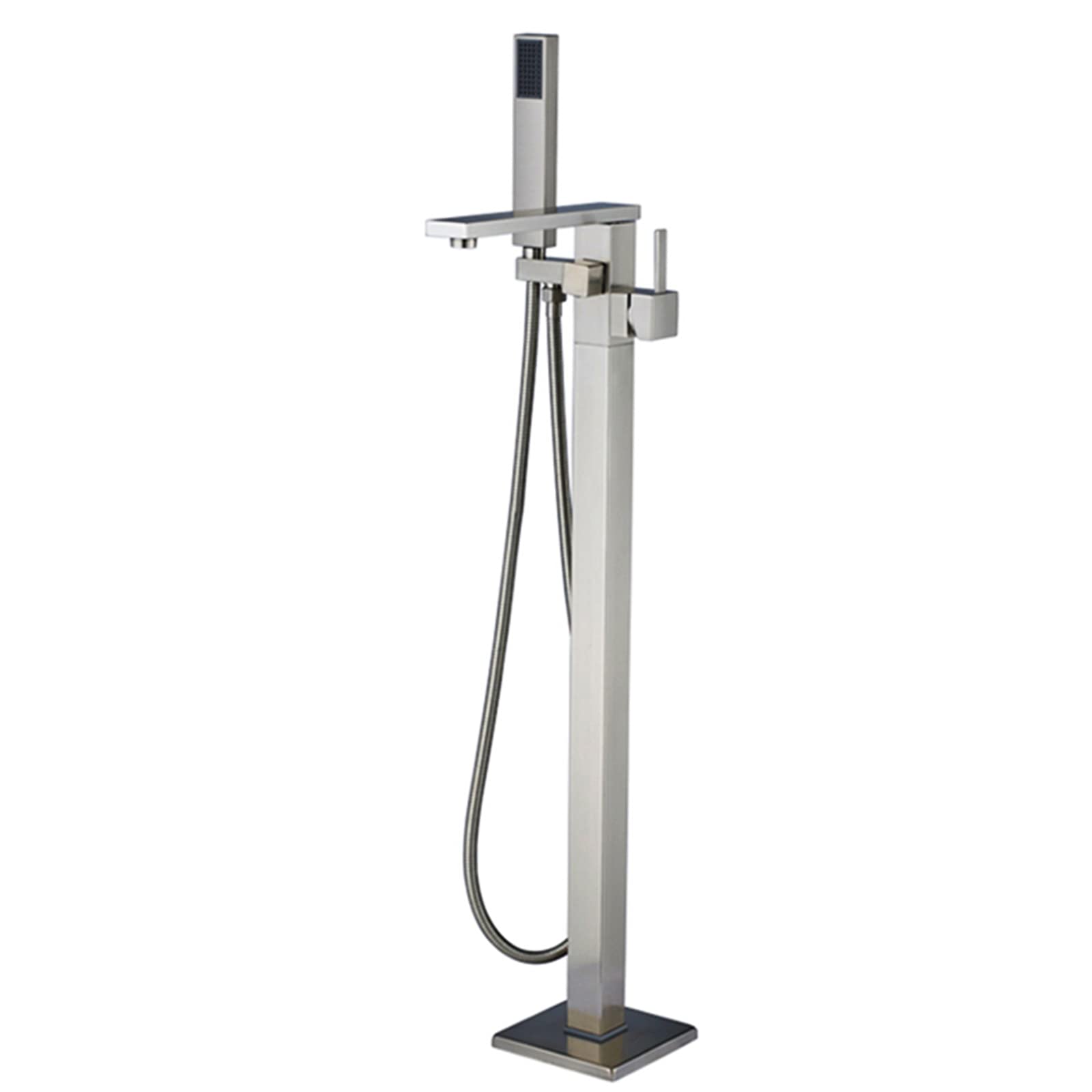 Robinet baignoire autoportante cascade pour section douche design
