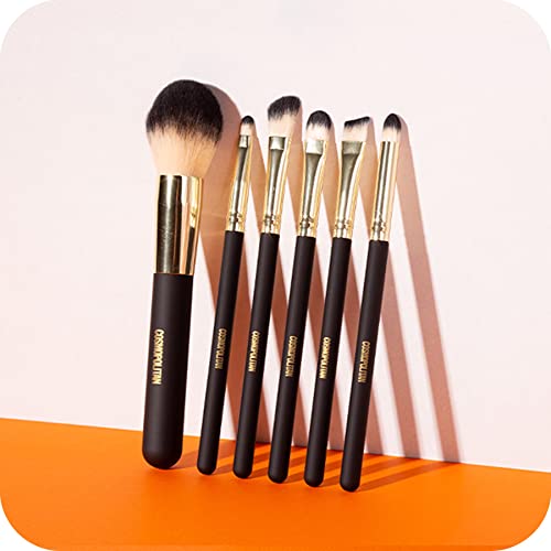 Cosmopolitan Make-Up Brushes, 7-Piece Makeup Brush Set, Full Collection for Foundation Face Contouring & Eye Make Up - Image 2
