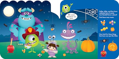 Disney Baby Mickey Mouse, Minnie, Winnie, Toy Story and More! - Trick or Treat - Haloween Lift-A-Flap Look and Find Activity Book - PI Kids - Image 4