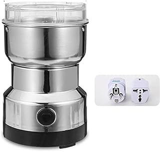 Electric Coffee Bean Spices Herbs Spices Nuts Grains Grinder Mill Grinding Medicine Powder Crusher Stainless Steel Body Suitable for Home kitchen