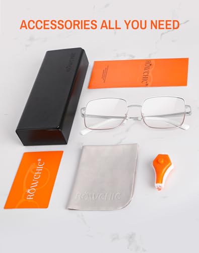 Image of Blue Light Glasses, Stylish Anti Blue Light Blocking Glasses for Computer Reading, Gaming, TV, Phones