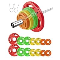 Amazon | NASUTO バーベルプレート (1.25KGx2 セット（マルチ