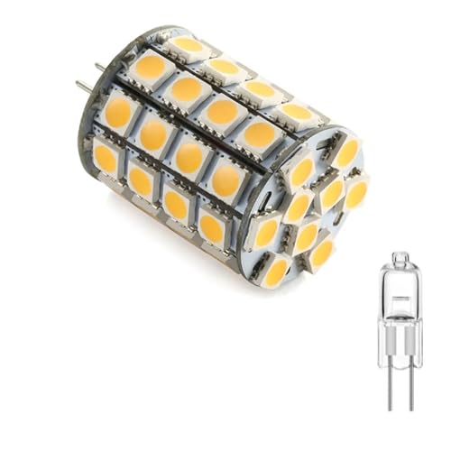 ZHGUIMING 8-18V AC 10-30V DC LED G4 �d�� 6W 620lm �o�C�s�� �i�ϏƖ� ���� �i�C�g�����v 65W
