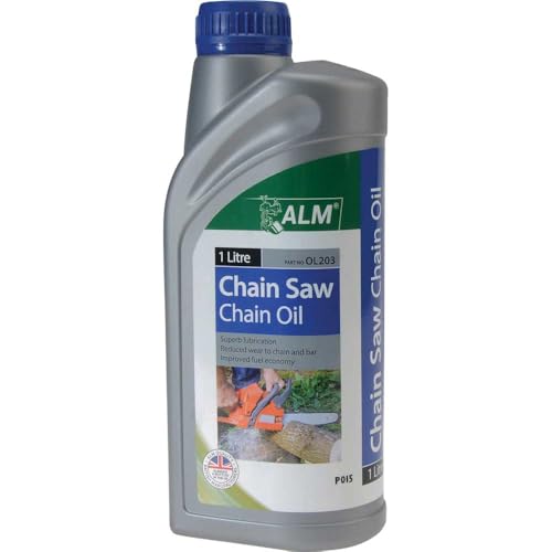 ALM Manufacturing OL203 Chainsaw Chain Oil: 1 Litre Suitable for All Types of Chainsaw Chain