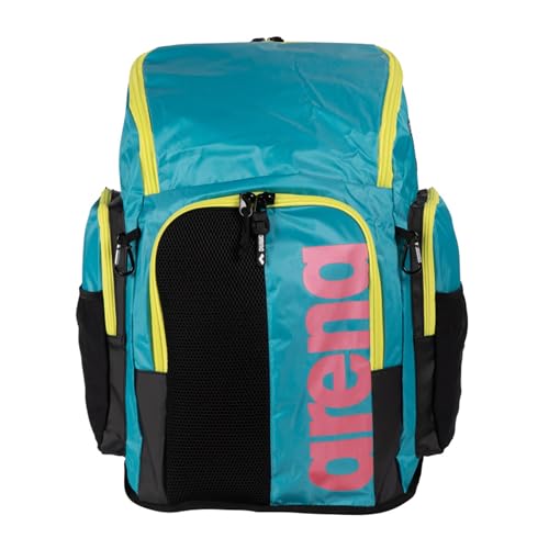 arena Mochila Spiky Iii 45 Para Atletas De Natação Esportiva Academia Grande Equipamento De Treinamento Bolsa De Natação Para Homens E Mulheres, 45 Litros, Pavão