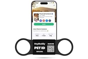 HeyBuddy® Slide Series: QR Code Tags for Pets
