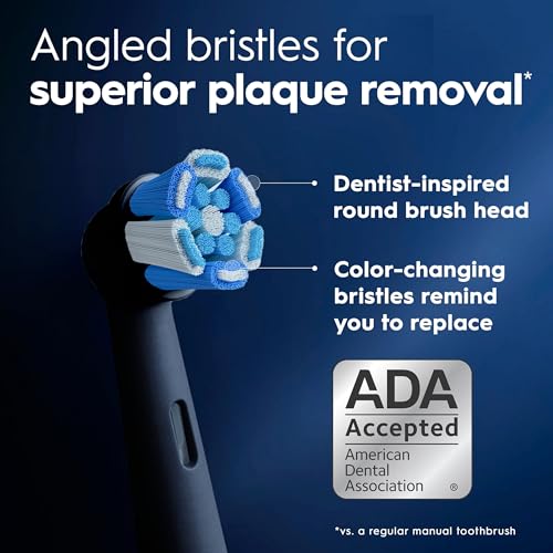 Oral-B iO Series Ultimate Clean Electric Toothbrush Replacement Brush Heads for an Oral-B Electric Toothbrush, 2 Count, Black - image 6