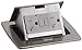 Now with PLASTIC Back Box and improved oval push button. Lew Electric PUFP-CT-SS-PB Pop Up Outlet Box for Countertops. Waterproof 20 Amp GFCI Receptacle for Kitchens, Offices- Stainless Steel