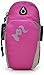 BBGSFDC Sprots brazaletes de Nylon del Brazo del Deporte Bolsas Running Correr Ciclismo portátil muñeca Pack Kit Rosa Disfrutar de su Vida Relajado Deportes (Color : Pink, Size : One Size)
