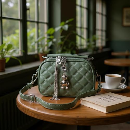 Tristan Home Crossbody Faux Leather Tote Purse Handbag, Small3