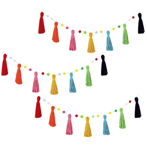 Guirnalda Boho - 3s[X Colorida {w~AX^C | G߂̃hAAA}فAۈ牀Aq̕ NX}Xp[eB[p