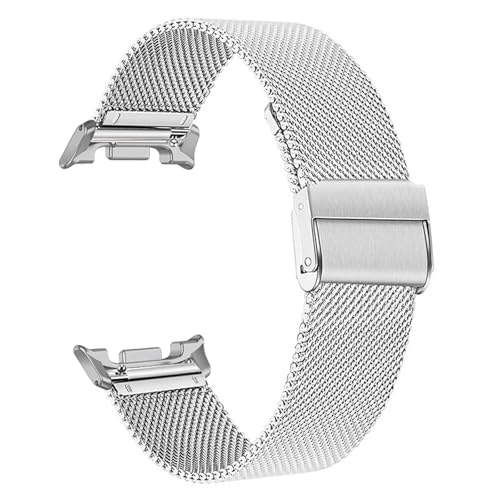 Samsung Galaxy Watch 8 Classic 46mm 8 40/44mm�p���^�����b�V���X�g���b�v �X�e�����X�X�`�[���u���X���b�g(�V���o�[�AWatch 8 Classic 46mm)