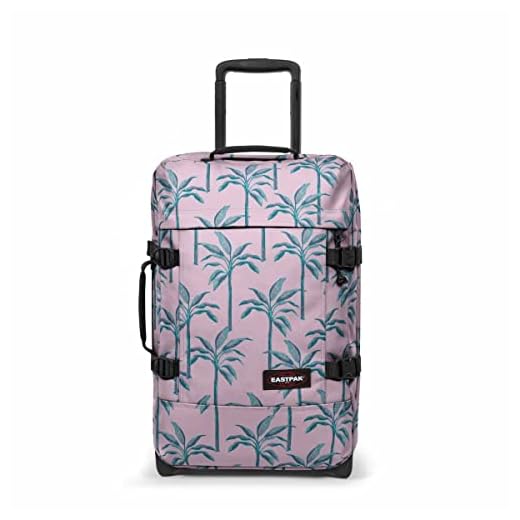 Eastpak Tranverz S Maleta, 51 cm, 42 L, Rosa (Brize Trees)