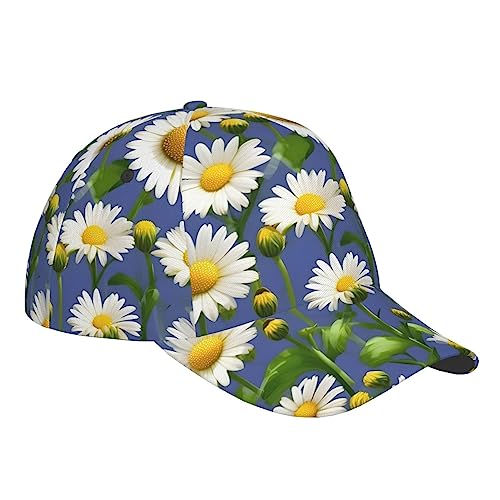 Casquette de baseball florale délavée style fleurs de printemps - 3