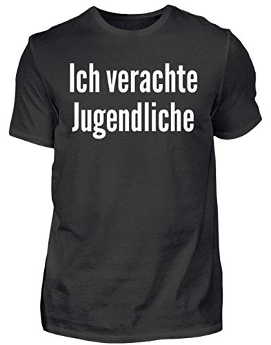 T-Shirt pour Homme Noir XX-Large basique col rond coupe droite