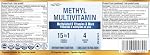 Herba Methylated Multivitamin with 500mg TMG & Methylated B Complex - 120 Capsules | 15 in 1 Formula | B Complex Vitamins for Women & Men including Methyl Folate Supplement | Vegan | Made in Canada
