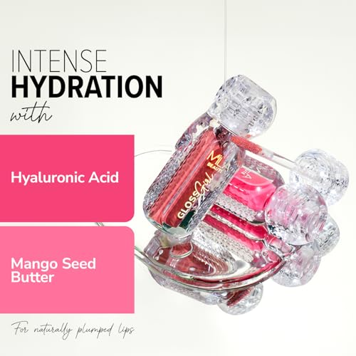 Image of Mila Beaute Gloss Girl Lip Gloss | Enriched With Mango Seed Butter & Hyaluronic Acid | Light Weight & Non-Sticky Formula | Gives Fuller-Lip Effect & Extra Hydration | High Shine Finish- So Me, 2.8 ml