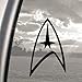 Star Trek Black Decal Truck Bumper Window Vinyl Sticker