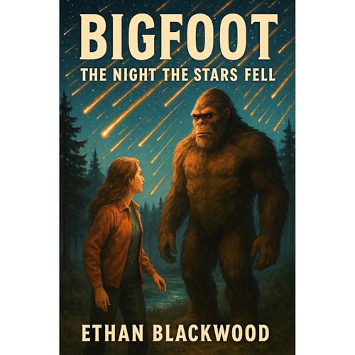 BIGFOOT - The Night the Stars Fell Audiolibro Por Ethan Blackwood arte de portada