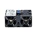 FCQLR Portatile CPU Ventilatore Compatibile per HP DL360 G6 360 G7 Delta GFB0412EHS 8E1H Compatibile per HP P/N:489848-001 SPS P/N:532149-001 Raffreddamento Ventilatore