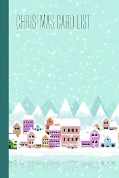 Christmas Card List : Address Book for Holiday Mailings