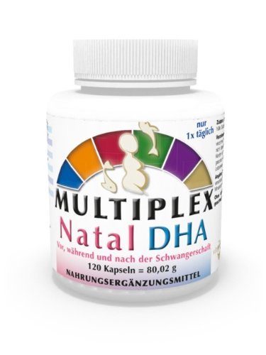 Vita World Prenatal Multivitamin Dha 120 Capsules Omega 3 Natal Made in Germany